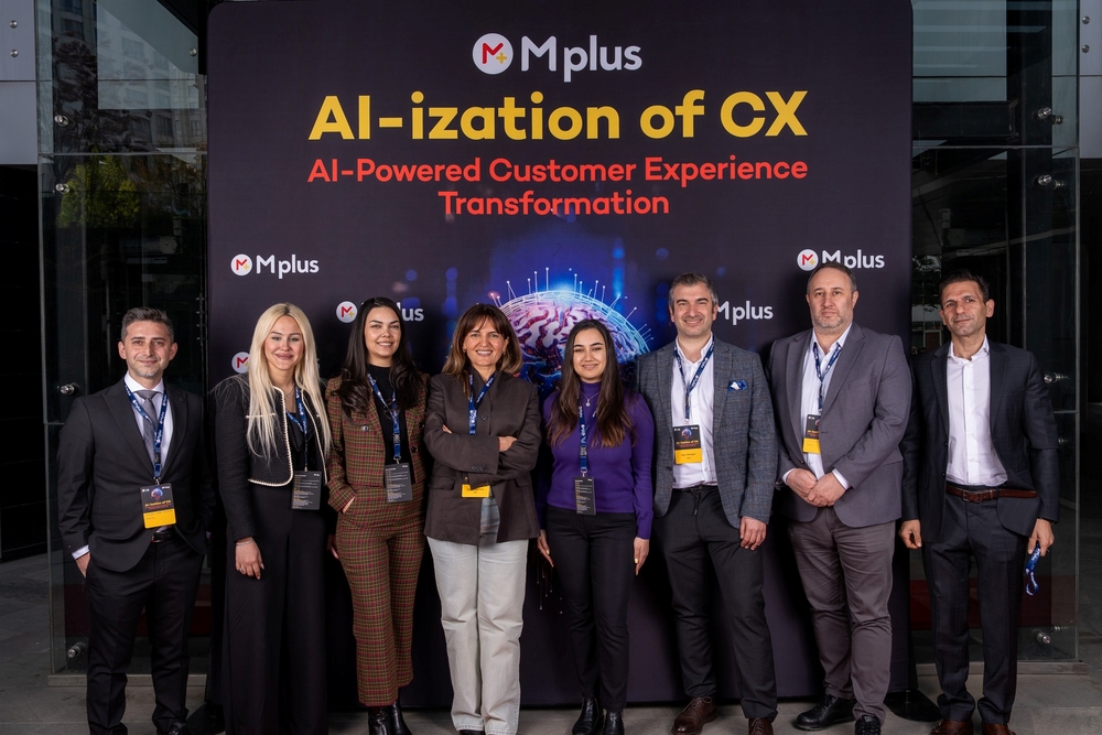 Müşteri deneyiminde yapay zekâ ile yeni dönem,Mplus Türkiye’den “AI-ization of CX” buluşması.