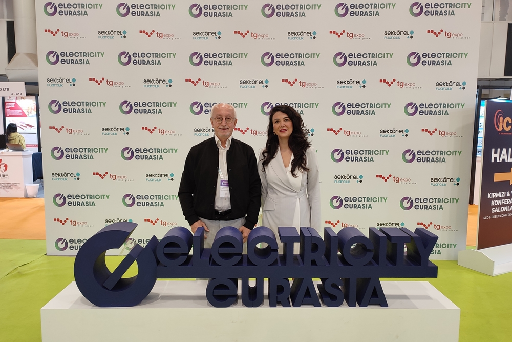 TG EXPO Satış Direktörü Ezgi Kiriş; Electricity Eurasia 2025 fuarı ilgi odağı oldu. 1 TG EXPO Satış Direktörü Ezgi Kiriş; Electricity Eurasia 2025 fuarı ilgi odağı oldu.